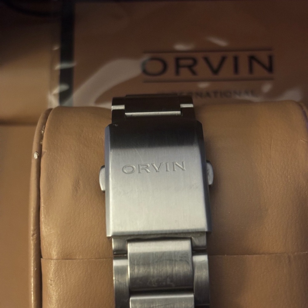 Orvin Field Diver • Sunray Khaki Green • Automatic Dive Watch • Sapphire • - Picture 7 of 9